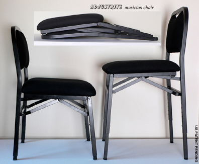 Height-Adjustable Cello Chair